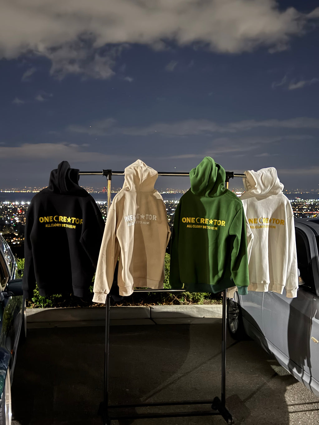 One Creator Crescent Embroidered Hoodie