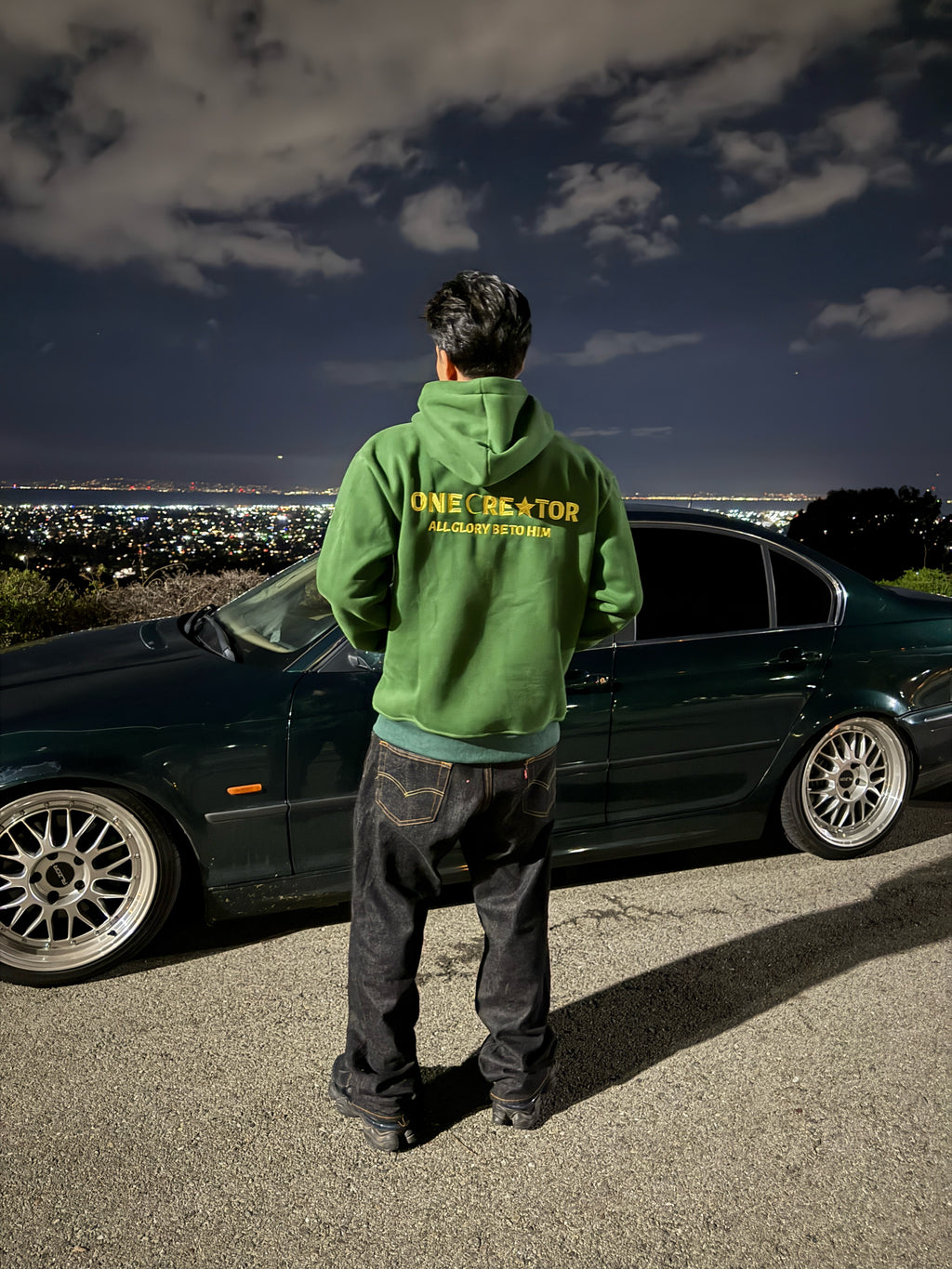 One Creator Crescent Embroidered Hoodie